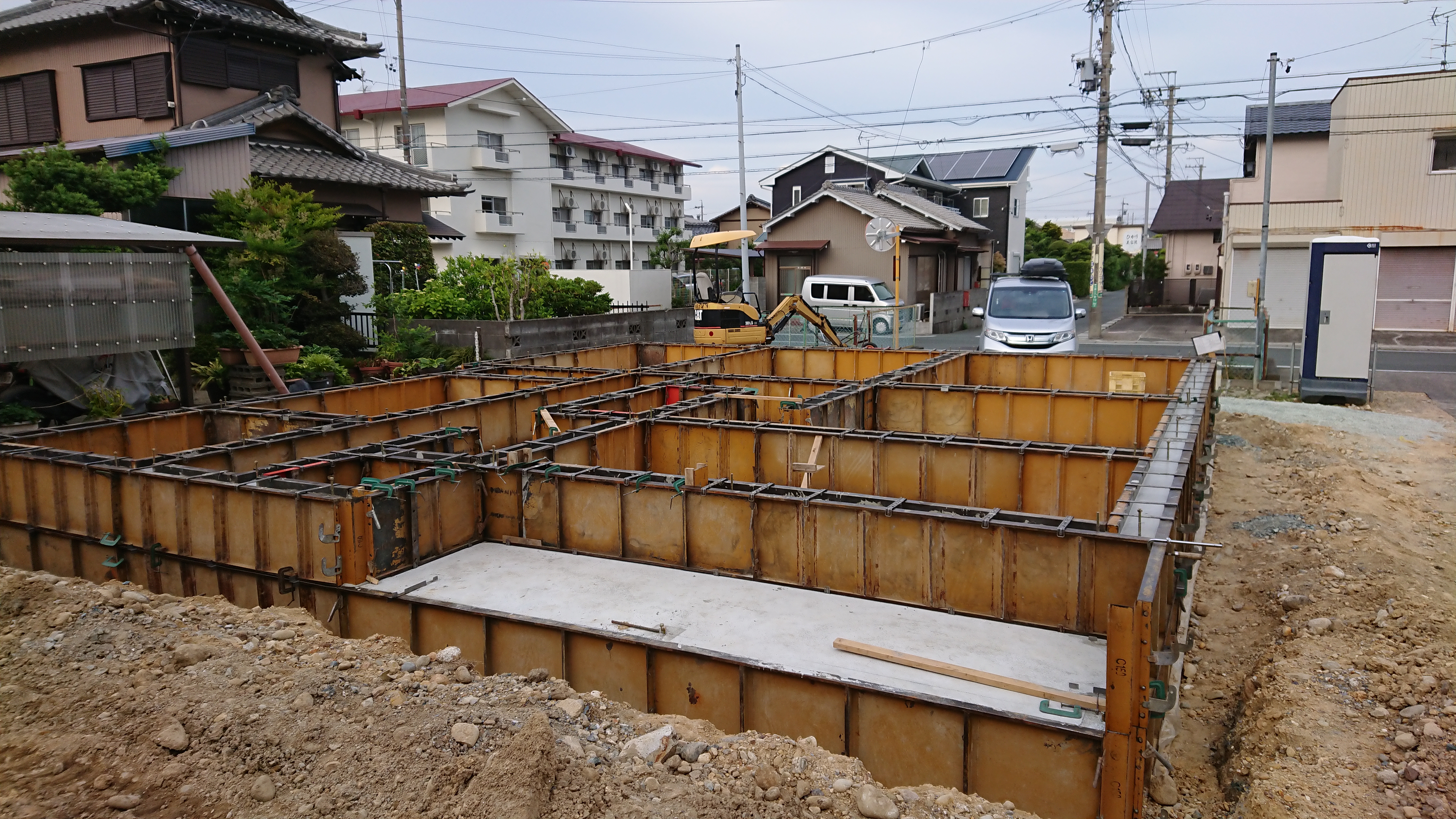 上島のお家、立ち上がり、完了